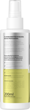 REVOSS Professional Keratin,odżywka do włosów, keratynowa, regenerująca, z olejem awokado,lewa