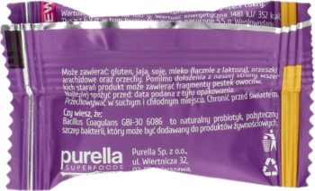 BERAW! EWA CHODAKOWSKA Probiotic Cookie ,ciastko z mango, marakują i probiotykiem,lewa