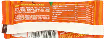 DOBRA KALORIA Ziomki ,baton, Mango, 0% dodatku cukru,lewa