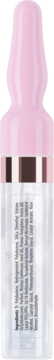 Serum Lovely Full Lips nr 1 w przezroczystej butelce z różową pipetą, widok z przodu, etykieta z tekstem.