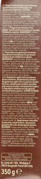 Ciemnobrązowe opakowanie bezglutenowej mieszanki do brownie Dr. Schär, widok boczny z informacjami o produkcie.