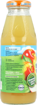 BOBO FRUT ,nektar jabłko i gruszka, po 4. m-cu,lewa