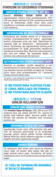 Garnier Ambre Solaire Invisible Serum SPF 50+ w białym opakowaniu, z niebieskimi detalami i polskim tekstem, przód.
