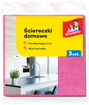 JAN NIEZBĘDNY ,ściereczki domowe do kurzu,prawa