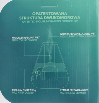 VITAMMY Cloud ,nawilżacz parowy z systemem chłodzenia pary,prawa