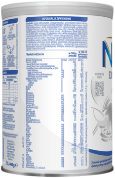 NESTLÉ NAN EXPERTpro ,mleko modyfikowane specjalnego przeznaczenia medycznego, dla niemowląt od urodzenia, z tendencją do ulewań,prawa