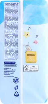 BABYDREAM ,pieluchomajtki do pływania, Medium, 9-15 kg,prawa