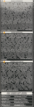 Tył opakowania L'Oréal Préférence Ultra Platinum Bleach, szczegółowe instrukcje w małym druku.