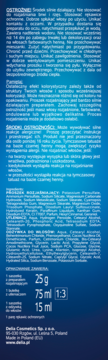 Tył opakowania rozjaśniacza Blonde Star Extreme z keratyną. Widoczne składniki i zawartość zestawu.