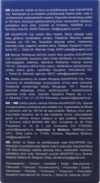 AQUAPHOR City ,wkłady wymienne do butelki filtrującej,prawa
