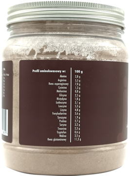 LEVANN SUPPLEMENTS Vegan Protein ,wegańskie białko o smaku czekoladowym, suplement diety,prawa