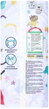 BABYDREAM Premium ,pieluchomajtki, 7 XXL, 17+ kg,prawa