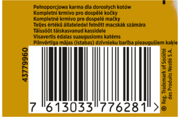 PURINA GOURMET Gold ,karma mokra dla kota z wołowiną,prawa