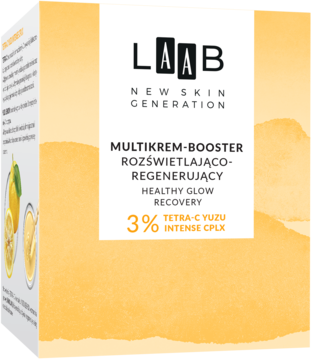 AA LAAB Healthy Glow Recovery,krem-booster do twarzy rozświetlająco-regenerujący, Tetra-C Yuzu,od-dostawcy