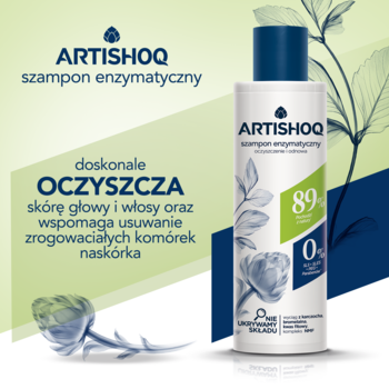ARTISHOQ ,szampon do włosów, enzymatyczny, oczyszczający,od-dostawcy