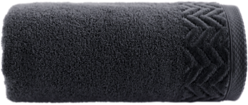 ZWOLTEX Fir ,ręcznik 100% bawełna egipska, Grafitowy, wym. 30x50 cm,od-dostawcy