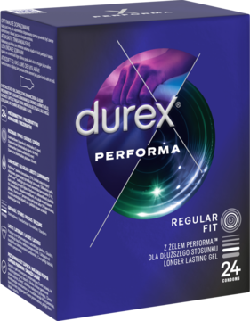 DUREX Performa ,prezerwatywy, z żelem przedłużającym stosunek,od-dostawcy