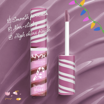 NYX PROFESSIONAL MAKEUP Butter Gloss ,błyszczyk do ust, nr 04 Holly Berry Swirl,od-dostawcy
