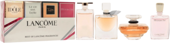 LANCÔME Travel Exclusive ,zestaw dla kobiet, woda perfumowana Tresor 7.5 ml + woda perfumowana Idole 5 ml + woda perfumowana La Vie Est Belle 4 ml + woda perfumowana Miracle 5 ml,od-dostawcy
