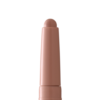 Matowy cień w kredce IsaDora Apricot Blush, beżowy sztyft z zaokrągloną końcówką na białym tle.