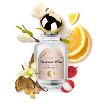 Flakon Olfactica Narcissistic White. Orientalno-kwiatowe perfumy z nutami cytrusów, magnolii i wanilii.