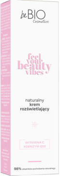 BEBIO COSMETICS Feel Your Beauty Vibes ,krem do twarzy, rozjaśniający,od-dostawcy