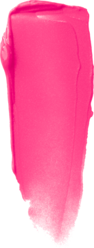 Pionowa smuga błyszczącego, fuksjowego balsamu w sztyfcie NYX Minecraft Fat Oil Stick Click Cherry Grove Girlie.