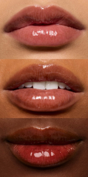 e.l.f. Glow Reviver Lip Oil Hot As Fudge. Błyszczący, odżywczy olejek na ustach o trzech różnych karnacjach. Delikatny brązowy odcień.