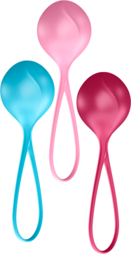 SATISFYER Strengthening Balls ,kulki gejszy z pętelką, różne wagi,od-dostawcy