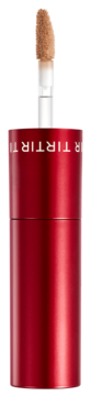 TIRTIR Glide & Hide Blurring Concealer 7N, czerwona tuba z logo, wyciągnięty aplikator z brązowym korektorem.
