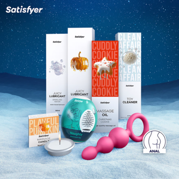 Satisfyer kalendarz adwentowy 2025: lubrykanty, korek analny Booty Call, masturbator Naughty Egg i inne.