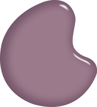 Żelowy lakier Sally Hansen Miracle Gel 270 Street Fair, lśniąca owalna kropla w stonowanym fiolecie.