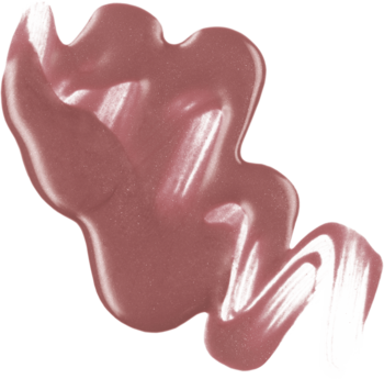 Próbka błyszczącej pomadki Max Factor Lipfinity Lip Colour 16 Glowing, w odcieniu brudnego różu z drobinkami, na białym tle.