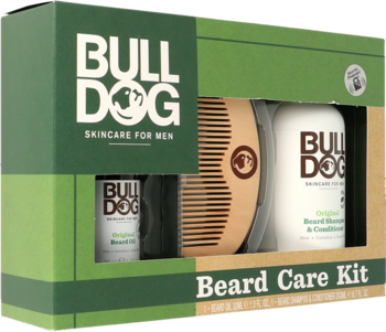 BULLDOG ,olejek do brody 30 ml, szampon i odżywka do brody 200 ml, grzebień,od-dostawcy