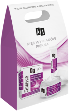 AA ,dzienno-nocny krem 70+ 50ml, krem pod oczy 70+ 15 ml,od-dostawcy