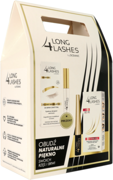 LONG4LASHES ,serum wzmacniające do rzęs 4 ml, modelator do brwi 8 ml,od-dostawcy