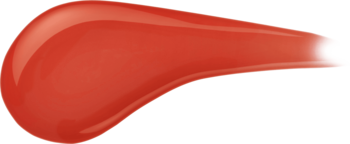 Błyszcząca próbka pomadki Max Factor Lipfinity Lip Colour 130 Luscious w kolorze czerwonopomarańczowym.