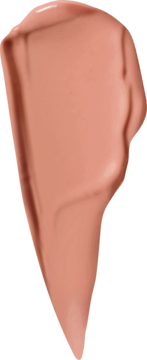 Duży swatch brzoskwiniowego błyszczyka Butter Gloss, z kremową teksturą i błyszczącym wykończeniem.