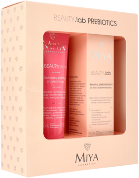 MIYA COSMETICS ,naturalny peeling enzymatyczny 60 ml, serum z prebiotykami 30 ml,od-dostawcy