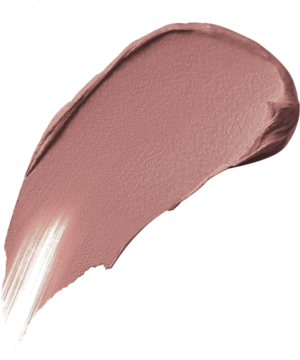 Matowa pomadka Max Factor Lipfinity Velvet Matte Elegant Brown, beżowo-brązowa próbka szminki.