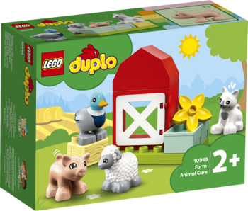 LEGO Duplo ,klocki, Zwierzęta gospodarskie, 2+, 10949,od-dostawcy