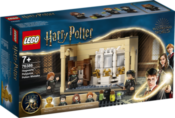 LEGO Harry Potter ,klocki, Hogwarts™: Błąd w eliksirze wielosokowym, 7+, 76386,od-dostawcy