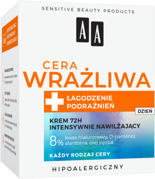 AA Cera Wrażliwa ,krem do twarzy, intensywnie nawilżający, na dzień,od-dostawcy