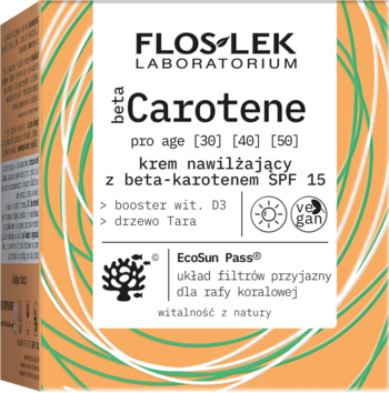 FLOSLEK LABORATORIUM betaCarotene ,krem do twarzy, nawilżajacy, z beta-karotenem, SPF 15, na dzień,od-dostawcy