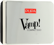 PUPA Lidschatten VAMP! 104 Deep Plum – Kompakt, Nass & Trocken Anwendbar, Matt