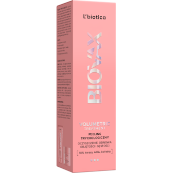 L'BIOTICA BIOVAX, Volumetric Treatment , peeling do skóry