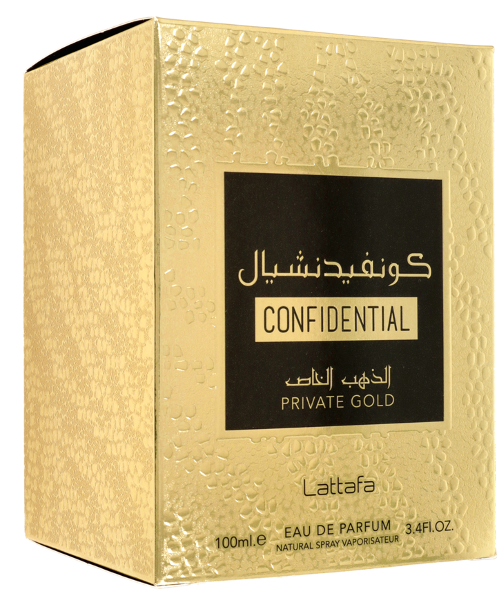 LATTAFA, Confidential Private Gold, woda perfumowana unisex