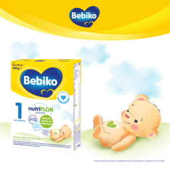 BEBIKO NUTRIflor Expert 1,mleko początkowe dla niemowląt, 1,kompozycja-1