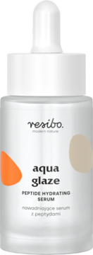 RESIBO Aqua Glaze ,serum do twarzy, z peptydami, nawadniające,kompozycja-1