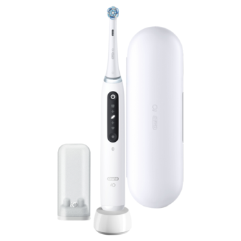 ORAL-B iO 5,szczoteczka elektryczna, Quiet White,,kompozycja-1